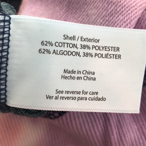 Wildfox Dark Navy Hoodie Kangaroo Pocket Tie Dye Pullover - Picture 10 of 15